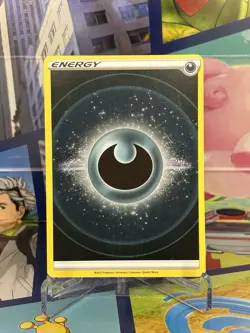 Pokemon Dark Basic Energy Holo Foil Sword and Shield 2022 Near Mint 🔥🔥 - Image 1