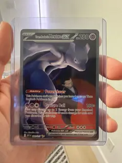 Team Rockets Mewtwo EX SIR Pokemon TCG Ascended Heroes 281/217 - Image 1