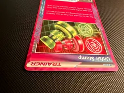 Pokemon TCG Unfair Stamp 165/167 SV06 Twilight Masquerade ACE SPEC Holo NM - Image 2