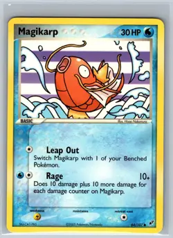 Magikarp 64/107 Common Deoxys Pokemon Lightly Played - Image 1
