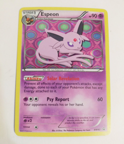Espeon Pokemon Card Holo Black and White Promos #BW92 - Image 1