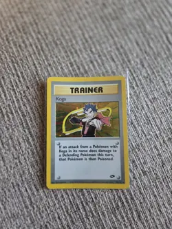 Pokemon TCG - Koga Trainer - Gym Challenge 19/132 - Holo Rare Unlim 2000 (MP) - Image 1