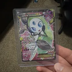Pokemon TCG Meloetta EX RC25/RC25 Radiant Collection Full Art Holo UR ENG 110 HP - Image 2