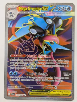 Pokemon TCG Mega Greninja EX 100/86 Ultra Rare Holo - Image 1