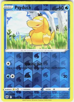 Psyduck 028/189 Common Astral Radiance Pokemon Reverse Holo Near Mint - Image 1