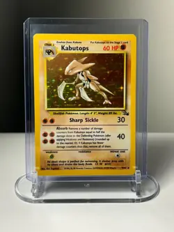 Kabutops Holo 9/62 Fossil Set 1999 Pokemon WOTC Rare LP - Image 3