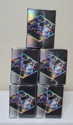 Pokemon Scarlet & Violet Prismatic Evolutions Sealed Surprise Box Lot Of (5) NEW - Image 4