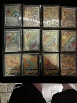MASSIVE POKEMON BINDER COLLECTION - 5 Card Lot - Rare TCG - Image 1