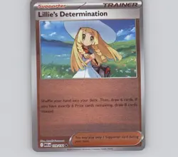 Lillie's Determination 192/217 Reverse Holo UC Ascended Heroes NM Pokemon - Image 1