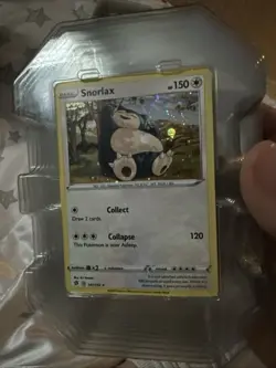 Snorlax 141/192 - Rebel Clash Cosmos Holo Promo Pokemon - Image 1