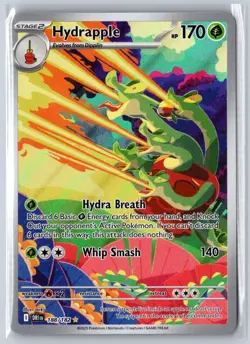 Hydrapple 188/182 Illustration Rare Destined Rivals Pokemon Near Mint - Image 1