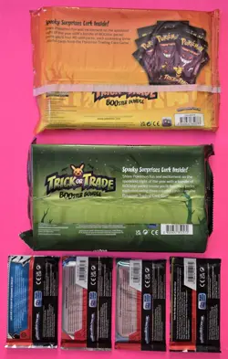 Pokemon 2022 & 2023 Trick Or Trade Booster Bundle Bag 2 Lot Rivals Mega +BONUS 1 - Image 2