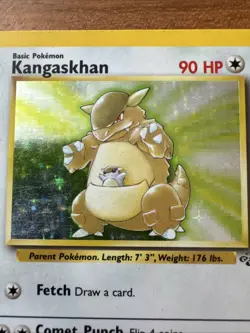 Pokemon TCG: Kangaskhan 5/64, Jungle Set, Rare Holo, Unlimited, MP - Image 2