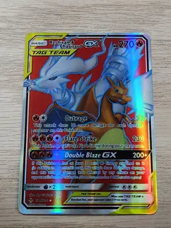 The Pokemon Company Reshiram & Charizard GX 194/214 Unified Minds Holo 270 HP - Image 2
