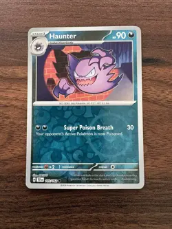 Pokemon - HAUNTER - 103/162 - Reverse Holo - Temporal Forces - NM/M - Image 1