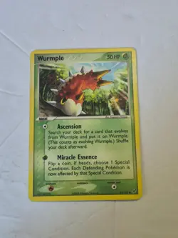 Wurmple 82/107 Common Deoxys Pokemon Lightly Played - Image 1