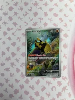 Pokemon TCG Relicanth Scarlet & Violet Temporal Forces Holo - Image 1