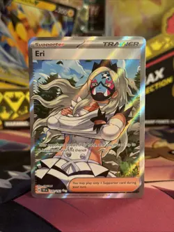 Eri 199/162 Ultra Rare Temporal Forces Pokemon Holo NM - Image 1