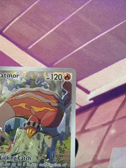 Heatmor 104/086 Sv: White Flare Holo NM Pokemon TCG - Image 3