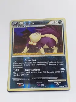 Pokemon Card - Skuntank Undaunted 37/90 Reverse Holo - Image 1