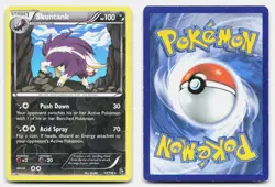 Skuntank 55/106 Rare Flashfire Pokemon Reverse Holo LP - Image 3