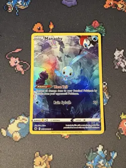 Pokemon Cards Manaphy GG06/GG70 Galarian Gallery Crown Zenith - (NM) #1 - Image 1