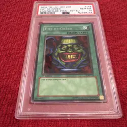 2002 Pot of Greed LOB-119 The Legend of Blue Eyes White Dragon 1st Edition - Image 3
