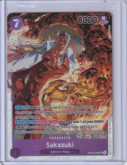 One Piece TCG English OP16-065 Sakazuki SR Foil - Image 1