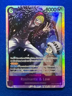 One Piece CCG - Rosinante & Law EB04-038 The Azure Sea's Seven Foil - Image 1