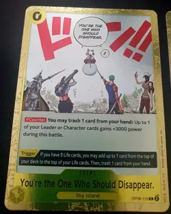 You're the One Who OP06-115 Wings of the Captain One Piece TCG Playset x4 | NM🔥 - Image 2