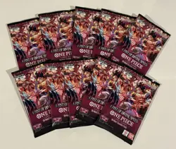 One Piece Trading Card Game -OP11 A Fist of Divine Speed- Booster Pack Lot Of 10 - Image 1