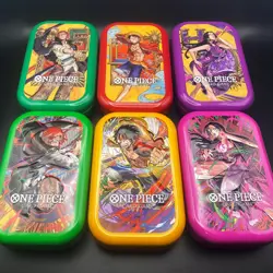 Unsealed One Piece Mini Tin Vol.3 TS03 Asia JP Set of 6 - Promos and Tins only - Image 2