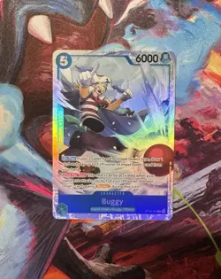 Buggy OP16-048 SR The Time of Battle Foil English One Piece - Image 1