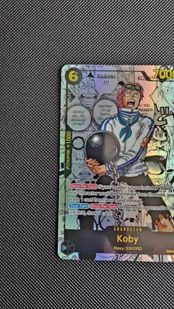 One Piece TCG Koby Manga SR/ Alternate Art EB04-044/OP-15 SUPER CLEAN 🤌 - Image 2