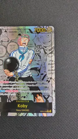 One Piece TCG Koby Manga SR/ Alternate Art EB04-044/OP-15 SUPER CLEAN 🤌 - Image 3