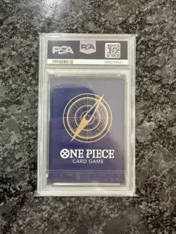 2025 One Piece Prb02 #076 Roronoa Zoro Alternate Art PSA10 - Image 2