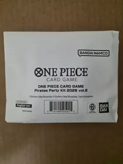 One Piece Card Game 2026 Pirates Party Kit Vol 2 SEALED - Image 1