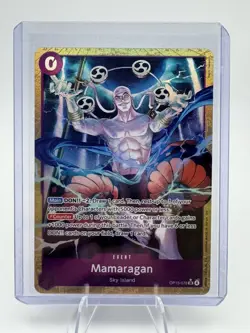 Mamaragan OP15-078 ALT ART SR One Piece Card Game Sky Island AA Near Mint Foil - Image 3