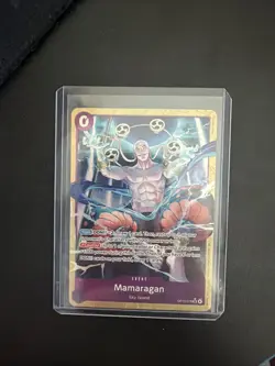 Mamaragan OP15-078 ALT ART SR One Piece Card Game Sky Island AA Near Mint Foil - Image 1
