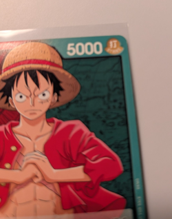Pre-Errata Monkey.D.Luffy (003) OP01-003 One Piece Demo Deck Leader LP - Image 5