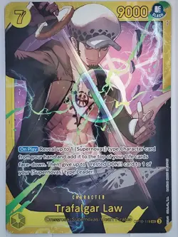 Trafalgar Law (119) OP10-119 Royal Blood Foil Near Mint - Image 1