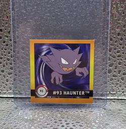 Haunter #93 Pokemon 1999 Artbox Sticker NM - Image 1