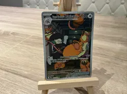 Pokemon TCG Team Rocket's Raticate 202/182 Illustration Rare Destined Rivals - Image 1