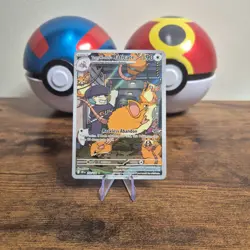 Pokemon TCG Team Rocket's Raticate 202/182 Illustration Rare Destined Rivals - Image 1
