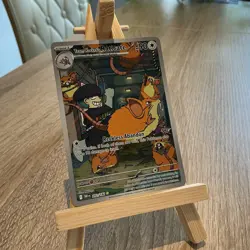 Pokemon TCG Team Rocket's Raticate 202/182 Illustration Rare Destined Rivals - Image 2