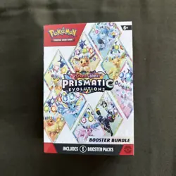 Pokemon TCG Scarlet & Violet Prismatic Evolutions Booster Bundle Factory Sealed - Image 1