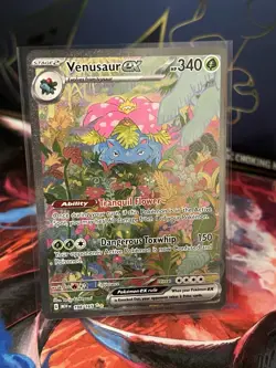 Pokemon TCG Venusaur EX Holo Card 198/165 Scarlet & Violet 151 Series NM - Image 2