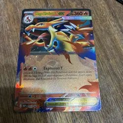 Mega Charizard Y Ex 030 Black Star Promo and Tin Pokemon TCG Cards - Image 1