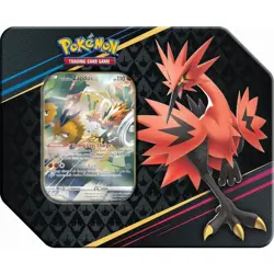 Pokemon TCG: Crown Zenith Tin Galarian Zapdos - Crown Zenith-New - Image 1