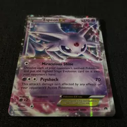 Pokemon Espeon EX Holo Ultra Rare TCG Card 52/122 XY Breakpoint - Image 2